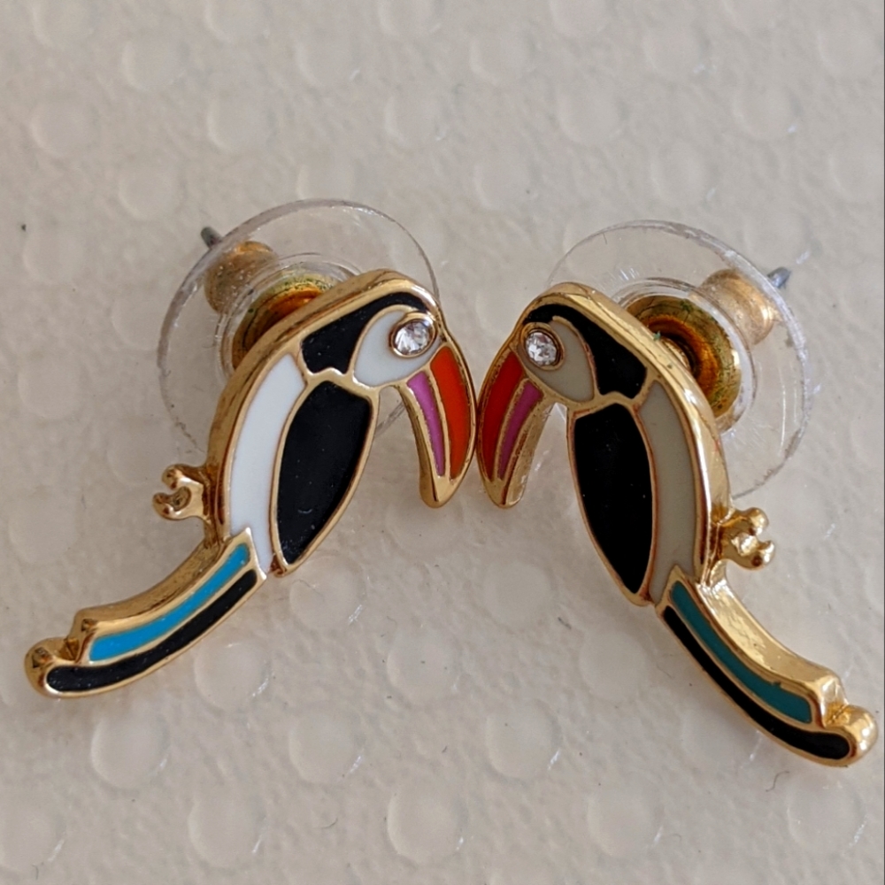 Kate Spade Toucan Earrings